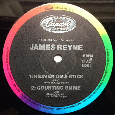 James Reyne : Motor's Too Fast (12")