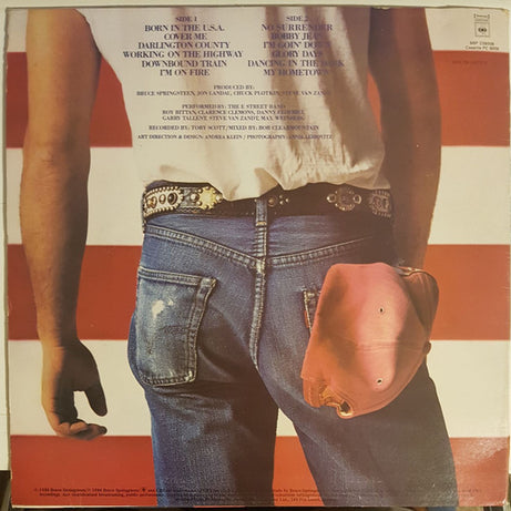Bruce Springsteen : Born In The U.S.A. (LP, Album)