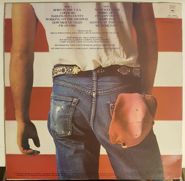Bruce Springsteen : Born In The U.S.A. (LP, Album)