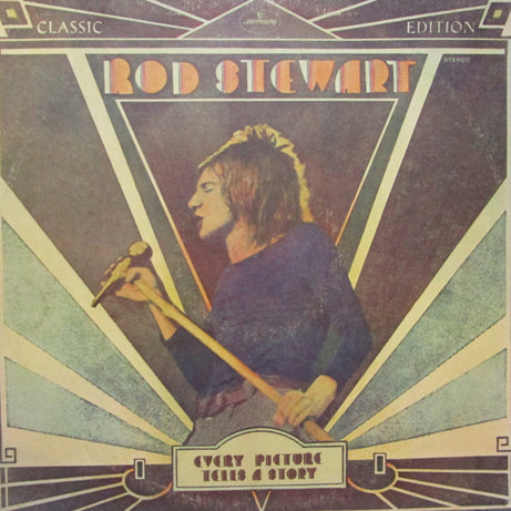 Rod Stewart : Every Picture Tells A Story (LP, Album, RP, Tri)