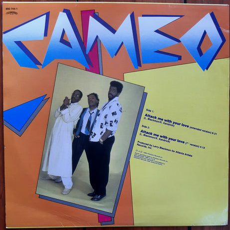 Cameo : Attack Me With Your Love (12")