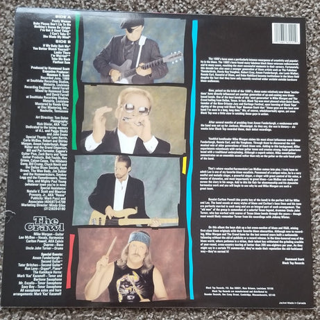Mike Morgan & The Crawl : Raw & Ready (LP, Album)