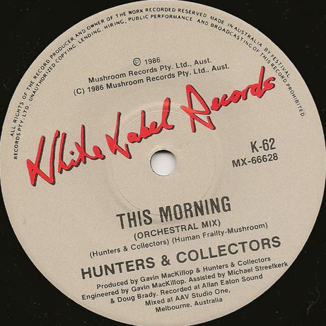 Hunters & Collectors : Everythings On Fire (7", Single)
