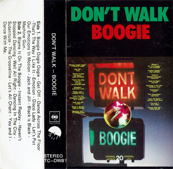 Various : Don't Walk, Boogie (Cass, Comp)