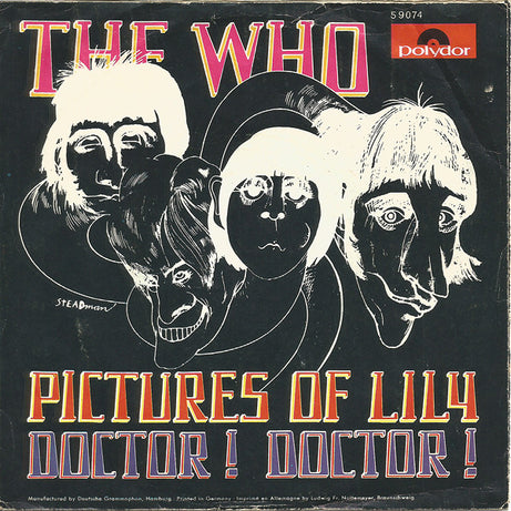The Who : Pictures Of Lily / Doctor! Doctor! (7", Single, Mono)
