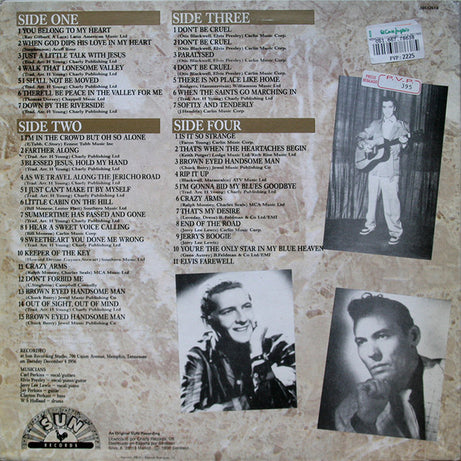The Million Dollar Quartet : The Complete Million Dollar Session December 4th 1956  (2xLP, Album)