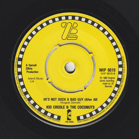 Kid Creole And The Coconuts : Maladie D'amour (7", Single)