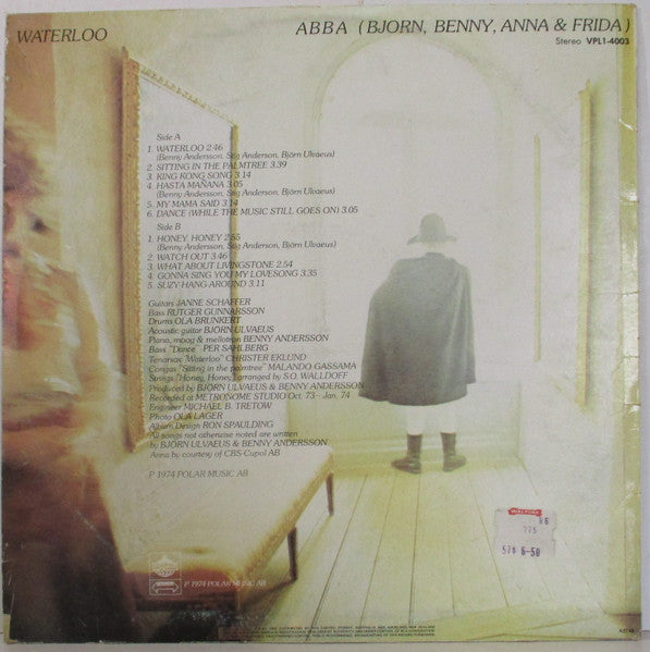 ABBA, Bjorn, Benny, Anna & Frida* : Waterloo (LP, Album)