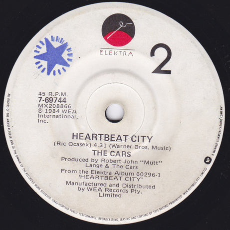 The Cars : You Might Think (7", Single)