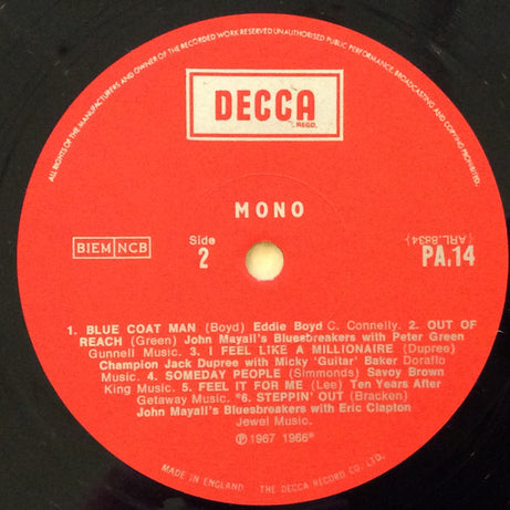 Various : The World Of Blues Power (LP, Comp, Mono)