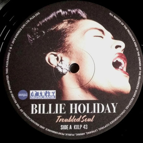 Billie Holiday : Troubled Soul (LP, Comp)