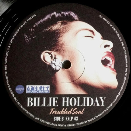 Billie Holiday : Troubled Soul (LP, Comp)