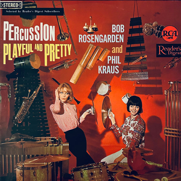 Bobby Rosengarden And Phil Kraus : Percussion Playful And Pretty (LP, Album)