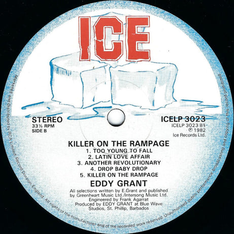 Eddy Grant : Killer On The Rampage (LP, Album)