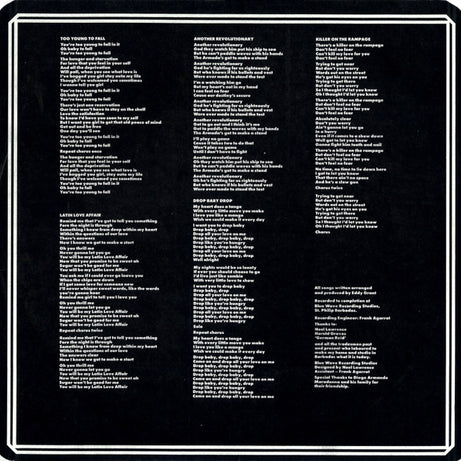 Eddy Grant : Killer On The Rampage (LP, Album)