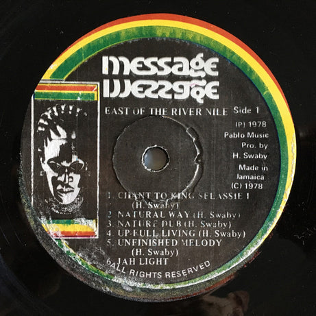 Augustus Pablo : East Of The River Nile (LP, Album, RP)