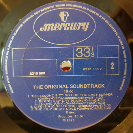 10cc : The Original Soundtrack (LP, Album)