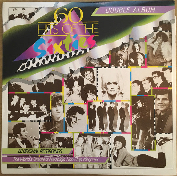 Various : 60 Hits Of The Sixties (2xLP, Comp)