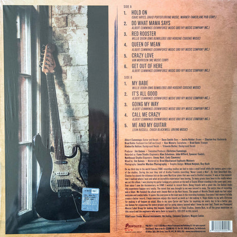 Albert Cummings : Believe (LP, Album, Ltd, Blu)
