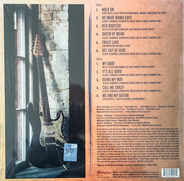 Albert Cummings : Believe (LP, Album, Ltd, Blu)