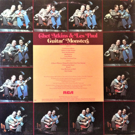 Chet Atkins And Les Paul : Guitar Monsters (LP, Album)