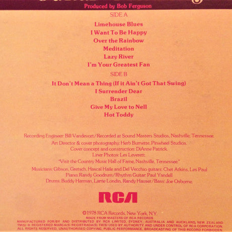 Chet Atkins And Les Paul : Guitar Monsters (LP, Album)