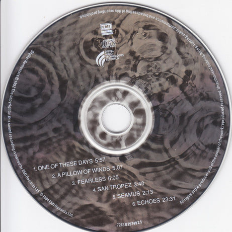 Pink Floyd : Meddle (CD, Album, RE, RM)