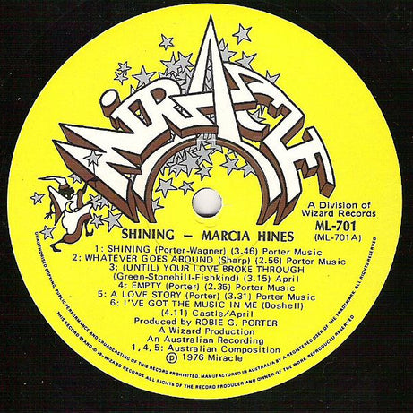 Marcia Hines : Shining (LP, Album)