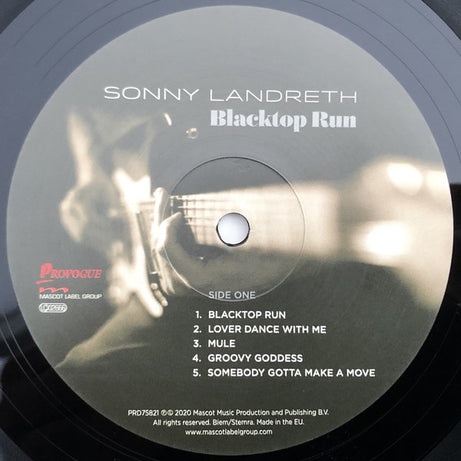 Sonny Landreth : Blacktop Run (LP, Album, 180)