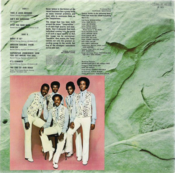 The Temptations : Solid Rock (LP, Album)