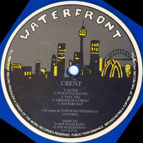 Crent : Crent (LP, Album, Ltd, S/Edition, Blu)