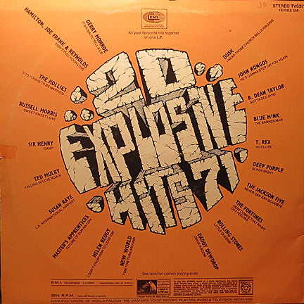 Various : 20 Explosive Hits 71 (LP, Comp)