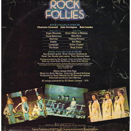 Charlotte Cornwell, Julie Covington And Rula Lenska : Rock Follies (LP, Album)