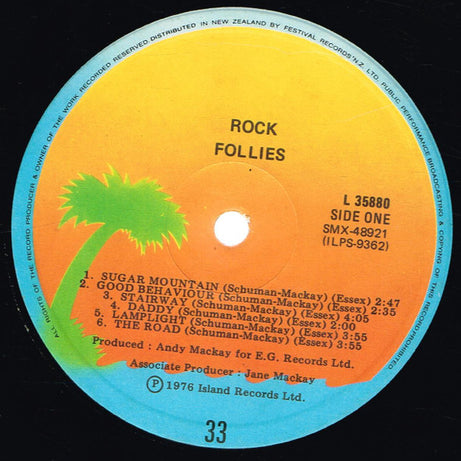 Charlotte Cornwell, Julie Covington And Rula Lenska : Rock Follies (LP, Album)