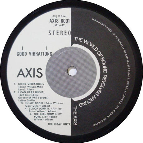 The Beach Boys : Good Vibrations (LP, Comp, RE)