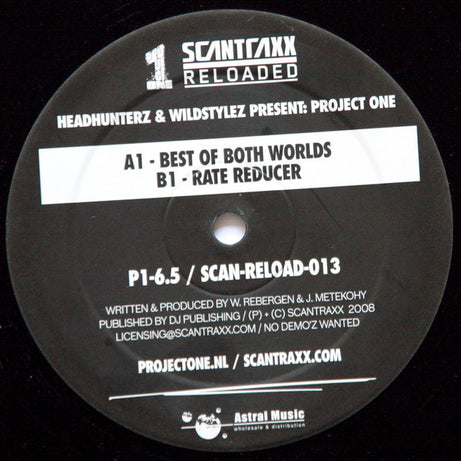Project One (9) : Best Of Both Worlds / Rate Reducer (12")
