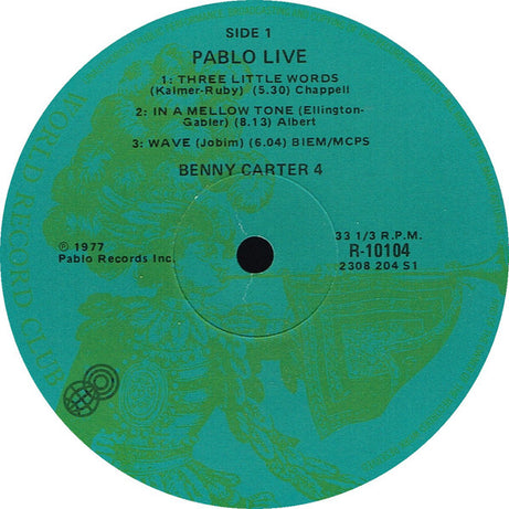 Benny Carter 4 : Montreux '77 (LP, Album, Club)