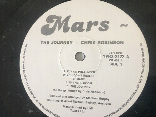 Chris Robinson (33) : The Journey (LP)