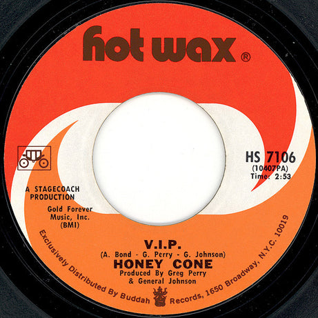 Honey Cone : Stick - Up / V.I.P.  (7", Single, Styrene, Pit)