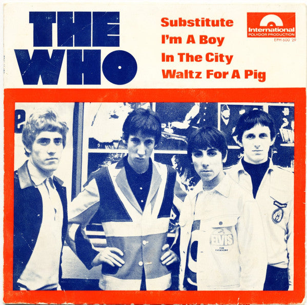 The Who : The Who (7", EP, Mono, Lab)