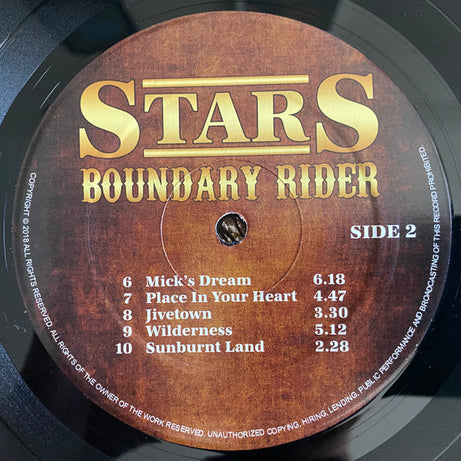 Stars (6) : Boundary Rider (LP, Album)