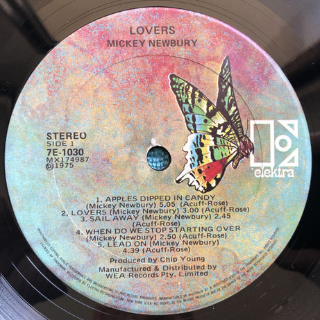 Mickey Newbury : Lovers (LP, Album)