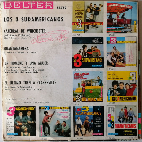 Los 3 Sudamericanos : Catedral De Winchester (7", EP)