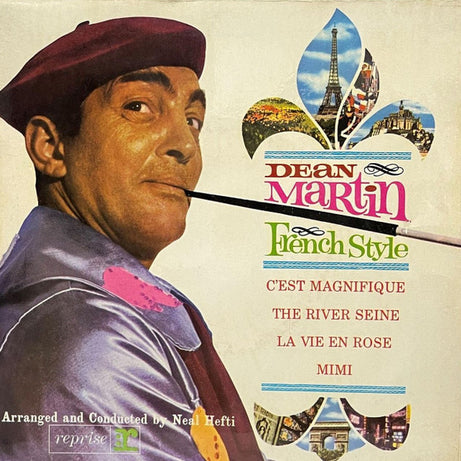 Dean Martin : French Style (7", EP, Mono)