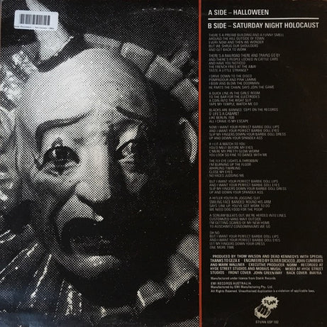 Dead Kennedys : Halloween (12", Single)