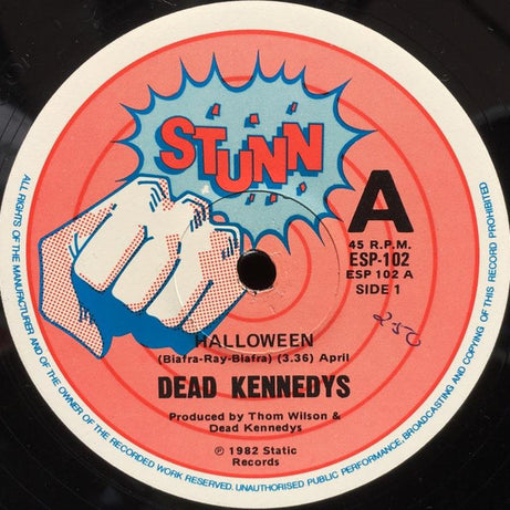 Dead Kennedys : Halloween (12", Single)