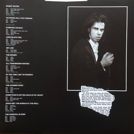Nick Cave & The Bad Seeds : Kicking Against The Pricks (LP, Album, RP)