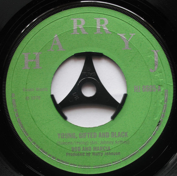 Bob & Marcia / The Jay Boys : Young, Gifted And Black (7", Single, Gre)