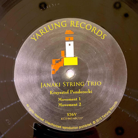 Janaki String Trio : Debut (LP)