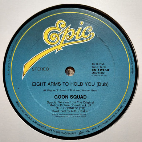 Goon Squad : Eight Arms To Hold You (12")
